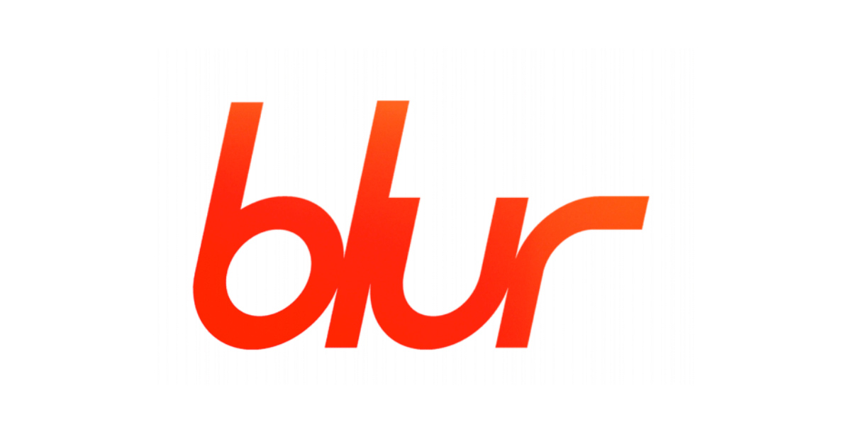 blur band logo